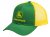 Cap - John Deere Logo Mesh Back Cap (gul/grøn)