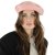 Baret - Gårda Annecy Wool Beret (bleg lyserød)