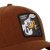 Kasket - Capslab Looney Tunes Bugs & Daffy Premium (brun)