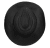 Hatte - Jaxon Hats Buffalo Leather Cowboy (sort)