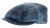 Sixpence / Flat cap - CTH Ericson Wilson Harris Tweed (blå)