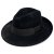 Hatte - Gårda Volterra Fedora Wool Hat (sort)