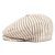 Sixpence / Flat cap - Gårda Barnaby Striped Newsboy (beige)