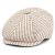 Sixpence / Flat cap - Gårda Barnaby Striped Newsboy (beige)