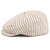 Sixpence / Flat cap - Gårda Barnaby Striped Newsboy (beige)