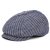 Sixpence / Flat cap - Gårda Barnaby Striped Newsboy (blå)