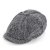 Sixpence / Flat cap - Gårda Lanark Newsboy (sort/hvid)