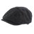 Sixpence / Flat cap - Gårda Premium Consett Wool Newsboy (sort)
