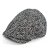 Sixpence / Flat cap - Gårda Coulter Newsboy (sort/hvid)