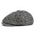 Sixpence / Flat cap - Gårda Coulter Newsboy (sort/hvid)