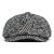 Sixpence / Flat cap - Gårda Coulter Newsboy (sort/hvid)