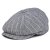 Sixpence / Flat cap - Gårda Crispin Striped Newsboy (blå)