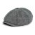 Sixpence / Flat cap - Gårda Digby Newsboy Cap (sort/hvid)