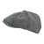 Sixpence / Flat cap - Gårda Digby Newsboy Cap (sort/hvid)