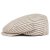 Sixpence / Flat cap - Gårda Gargery Striped Sixpence (beige)