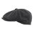 Sixpence / Flat cap - Gårda Premium Larkhall Wool Newsboy (grå)