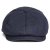 Sixpence / Flat cap - Gårda Palizzi Marina Linen Newsboy Cap (mørkeblå)