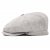 Sixpence / Flat cap - Gårda Palizzi Marina Linen Newsboy Cap (lysegrå)