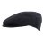 Sixpence / Flat cap - Gårda Premium Selby Wool Sixpence (sort)