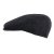 Sixpence / Flat cap - Gårda Premium Selby Wool Sixpence (sort)