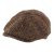 Sixpence / Flat cap - Gårda Premium Selkirk Wool Newsboy (brun)