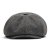 Sixpence / Flat cap - Gårda Telford Newsboy Cap (mørkegrå)