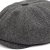 Sixpence / Flat cap - Gårda Telford Newsboy Cap (mørkegrå)
