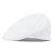 Sixpence / Flat cap - Gårda Vico Cotton Flat Cap (hvid)