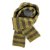 Halstørklæder - Gårda Grindelwald Striped Wool Mix Scarf (grøn)