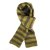 Halstørklæder - Gårda Grindelwald Striped Wool Mix Scarf (grøn)