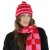 Halstørklæder - Gårda Kitzbühel Merino Wool Check Scarf (rød/pink)