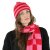Halstørklæder - Gårda Kitzbühel Merino Wool Check Scarf (rød/pink)