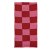 Halstørklæder - Gårda Kitzbühel Merino Wool Check Scarf (rød/pink)