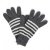 Handsker - Gårda Cavalese Knitted Wool Mix Gloves (grå/hvid)