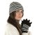 Handsker - Gårda Cavalese Knitted Wool Mix Gloves (sort/hvid)