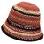 Hatte - Gårda Adeje Knitted Bucket Hat (rød/multi)