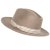 Hatte - Gårda Belluno Crushable Wool felt Fedora (beige)