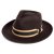 Hatte - Gårda Belluno Crushable Wool felt Fedora (brun)