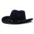 Hatte - Gårda Bowmont Crushable Wool felt Western hat (blå)