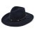 Hatte - Gårda Bowmont Crushable Wool felt Western hat (blå)