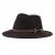 Hatte - Gårda Braga Wool felt Fedora (brun)
