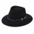 Hatte - Gårda Braga Wool felt Fedora (sort)