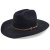 Hatte - Gårda Chinook Cowboy (sort)