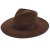 Hatte - Gårda Mapleton Wide brimmed Fedora (brun)