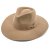 Hatte - Gårda Marcola Wide brimmed Fedora (beige)