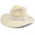 Hatte - Gårda Marcola Wide brimmed Fedora (hvid)
