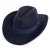 Hatte - Gårda Pocatello Crushable Wool felt Western hat (blå)