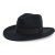 Hatte - Gårda Pocatello Crushable Wool felt Western hat (sort)