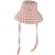 Hatte - Gårda Poppy Checkered sun hat (lyserød)