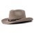 Hatte - Gårda Santaquin Crushable Wool felt Western hat (taupe)